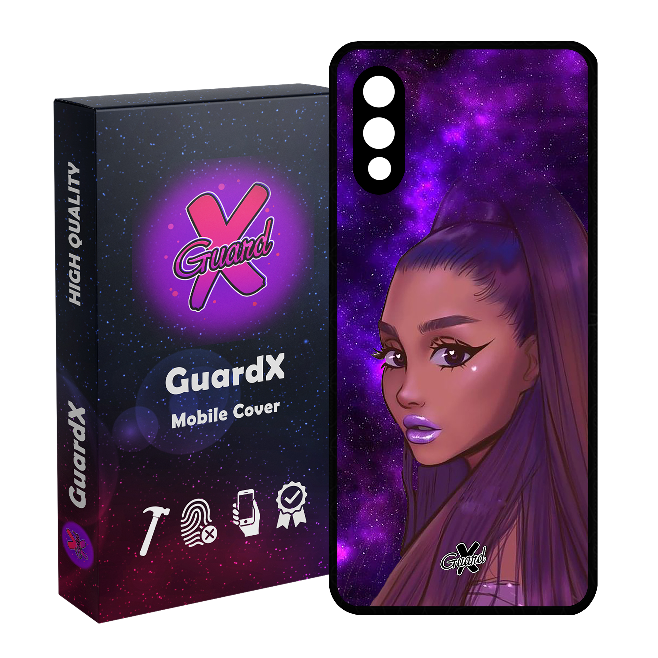 کاور گارد ایکس طرح Ariana مدل Glass10265 مناسب برای گوشی موبایل سامسونگ Galaxy A02 / M02