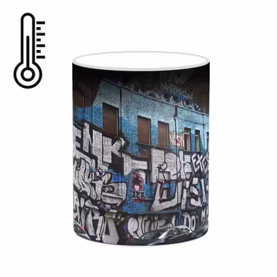 ماگ حرارتی کاکتی طرح Grafiti مدل mgh20508