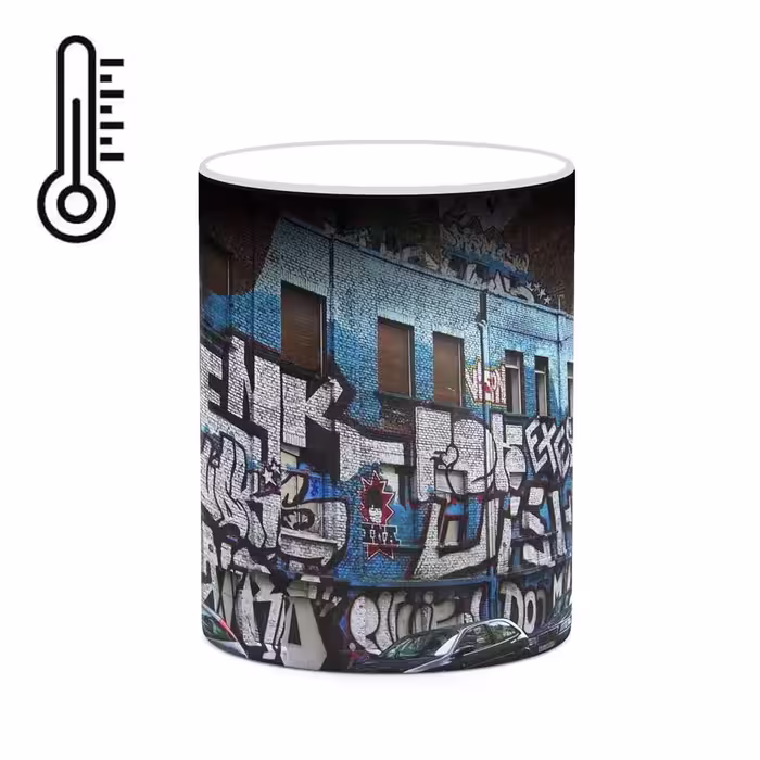 ماگ حرارتی کاکتی طرح Grafiti مدل mgh20508