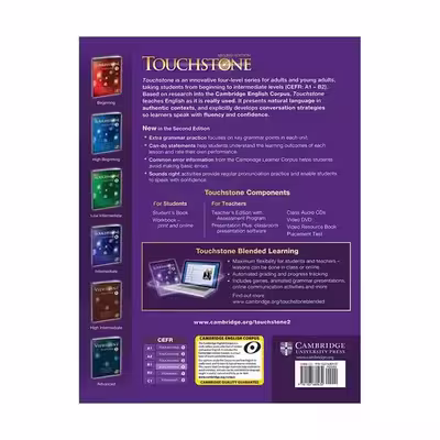 کتاب Touchstone 2nd 4 اثر Helen Sandiford انتشارات کمبریج 