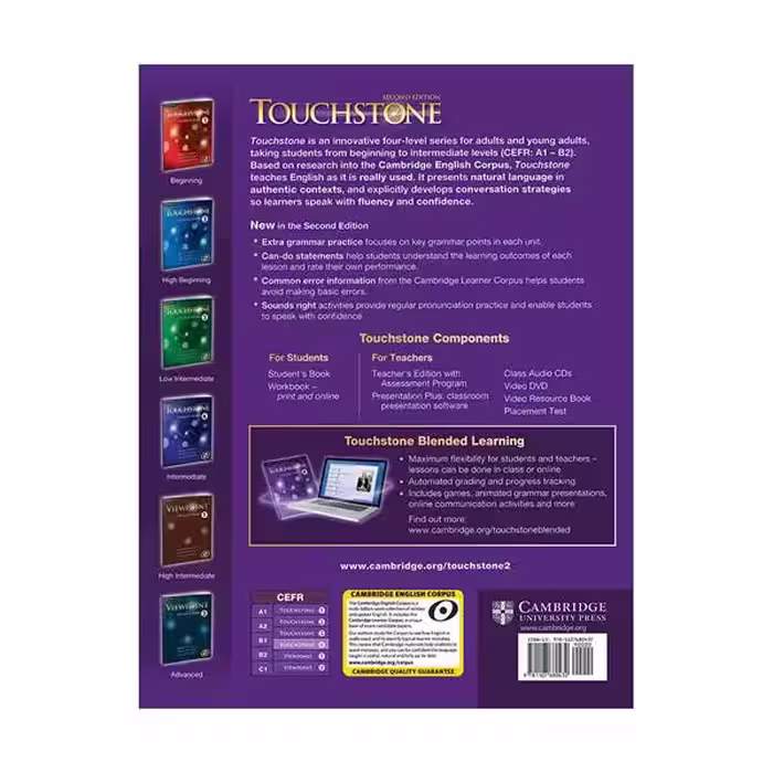 کتاب Touchstone 2nd 4 اثر Helen Sandiford انتشارات کمبریج 