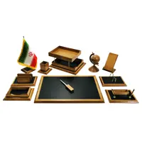 ست لوازم اداری رومیزی مدل MN-9 مجموعه 11 عددی