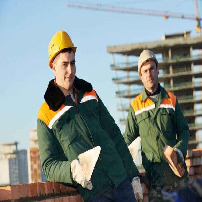 خرید و دانلود عکس Construction mason worker bricklayer کد 13844 | پیک فاکس | Pic Fox