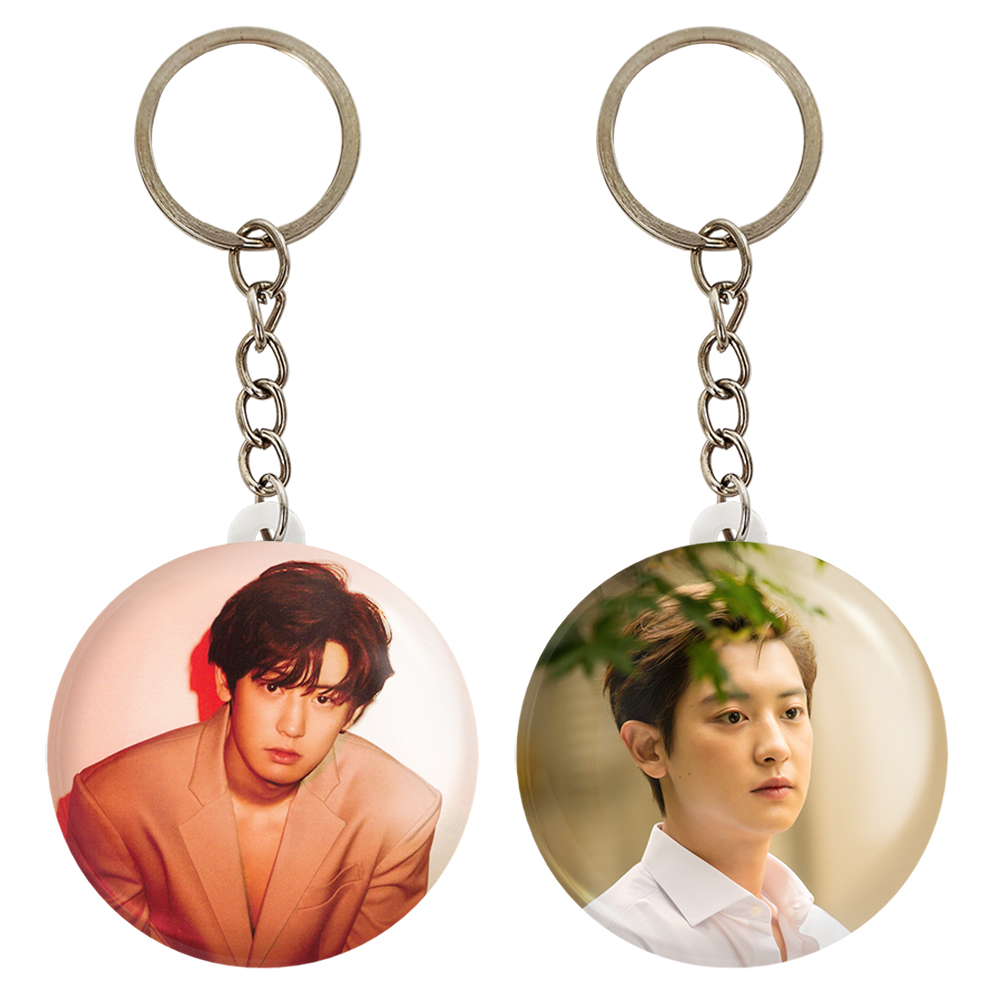 جاکلیدی خندالو مدل پارک چانیول گروه اکسو EXO کد 1331813323 مجموعه 2 عددی