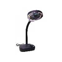 ذره بین رو میزی چراغ دار مدل dtec 208