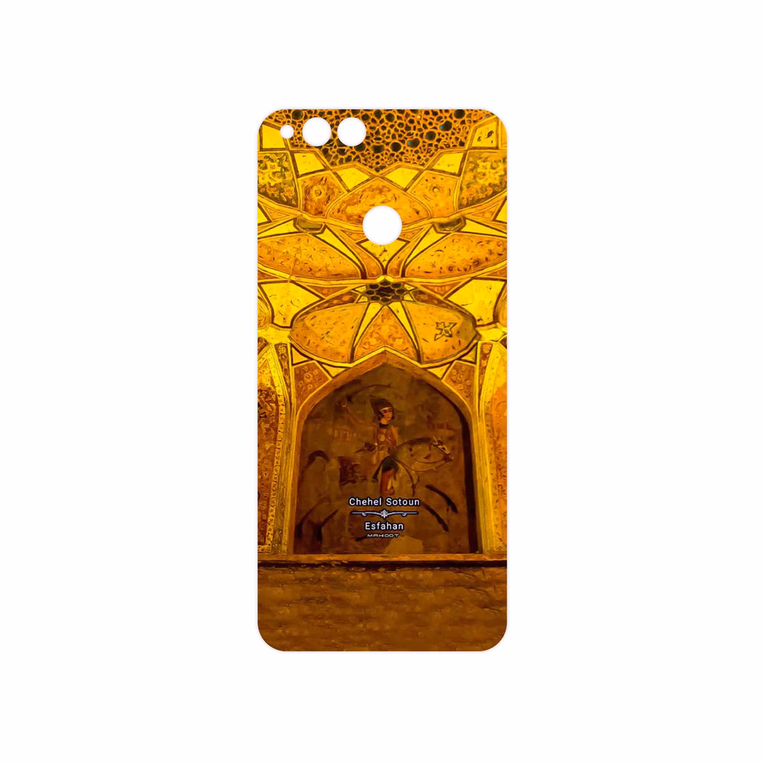 برچسب پوششی ماهوت مدل Chehel Sotoun Palace مناسب برای گوشی موبایل آنر 7X