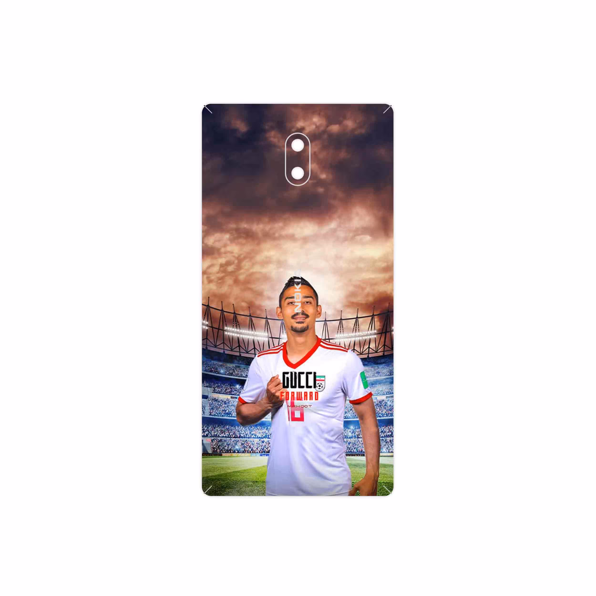 برچسب پوششی ماهوت مدل Reza Ghoochannejhad مناسب برای گوشی موبایل نوکیا 3