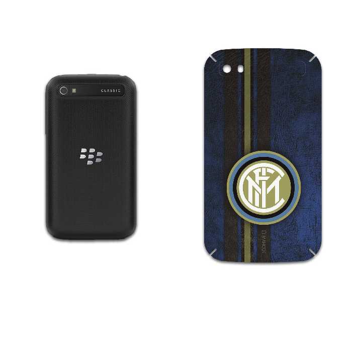 برچسب پوششی ماهوت مدل Inter-Milan-FC مناسب برای گوشی موبایل بلک بری Classic