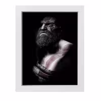 تابلو مدل کریتوس شخصیت بازی God Of War | دنیای قاب