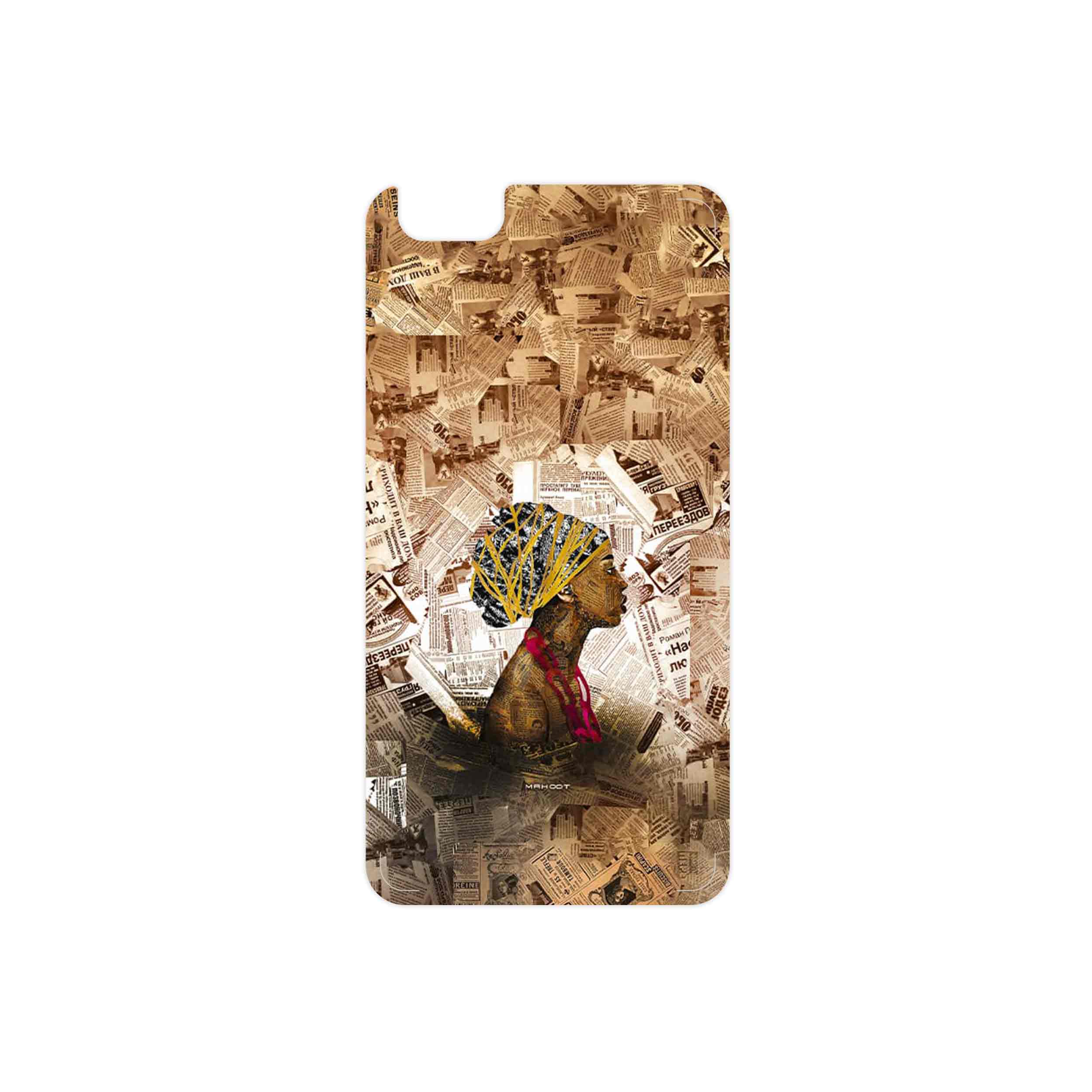 برچسب پوششی ماهوت مدل Collage of African Women مناسب برای گوشی موبایل آنر 4X