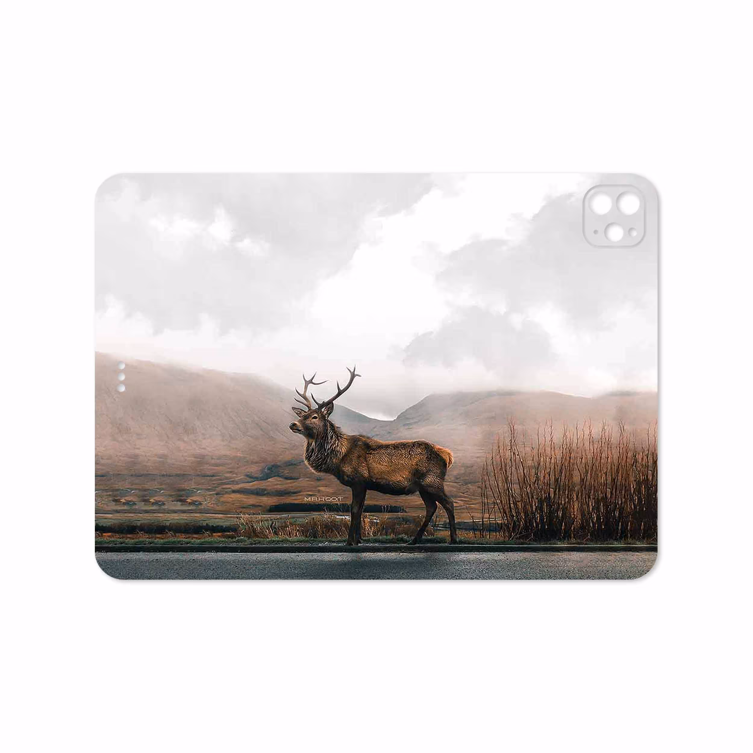 برچسب پوششی ماهوت مدل Horned Deer مناسب برای تبلت اپل iPad Pro 11 (GEN 2) 2020 A2228