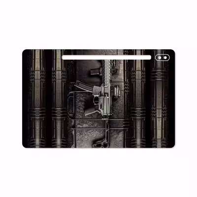 برچسب پوششی ماهوت مدل Gun مناسب برای تبلت سامسونگ Galaxy Tab S6 2019 SM-T860