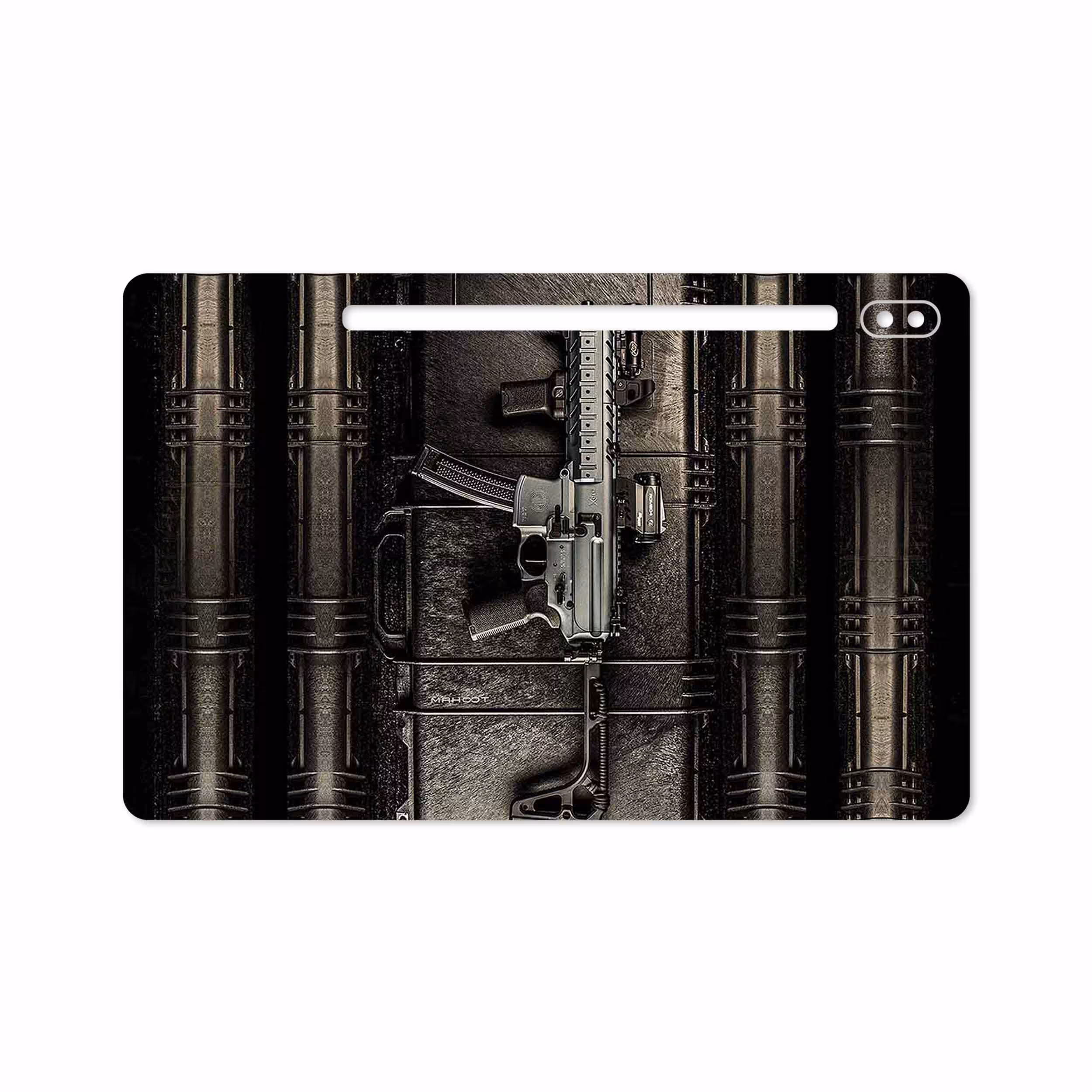 برچسب پوششی ماهوت مدل Gun مناسب برای تبلت سامسونگ Galaxy Tab S6 2019 SM-T860