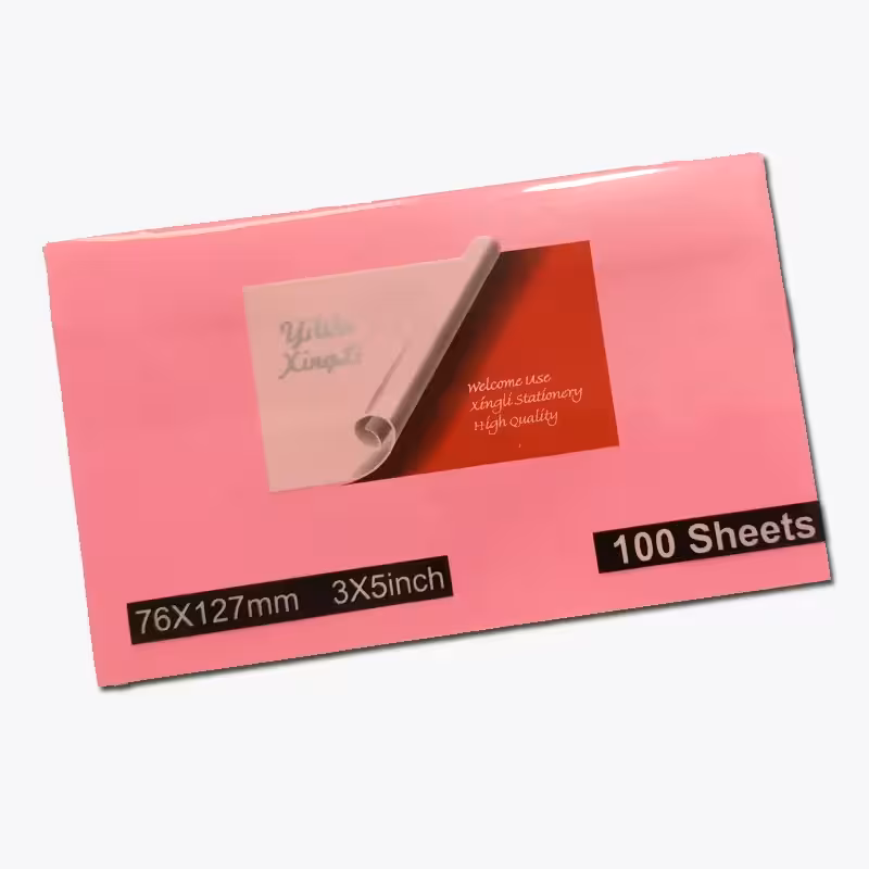 کاغذ چسب دار (استیکر) 100 برگ 5 رنگ خط دار مدل S1-05