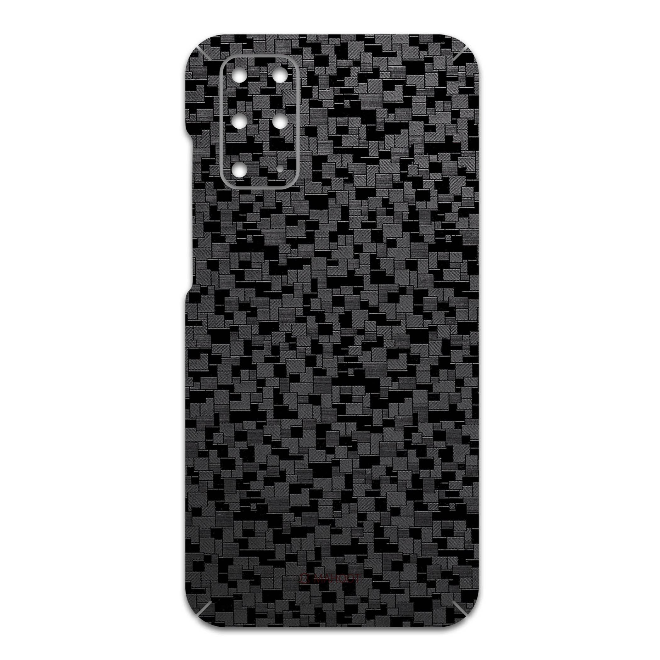 برچسب پوششی ماهوت مدل Black-Silicon مناسب برای گوشی موبایل سامسونگ Galaxy S20 Plus