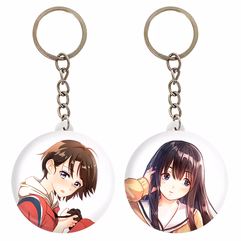 جاکلیدی خندالو مدل نائوکو و یوزورو نیشیمیا انیمه سایلنت ویس کد 1581315810 مجموعه 2 عددی