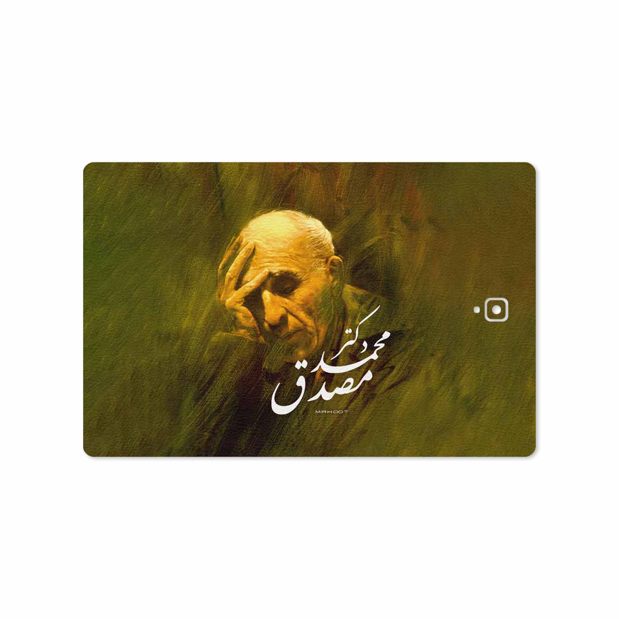 برچسب پوششی ماهوت مدل Dr-Mosadeq مناسب برای تبلت سامسونگ Galaxy Tab S3 9.7 2017 T825