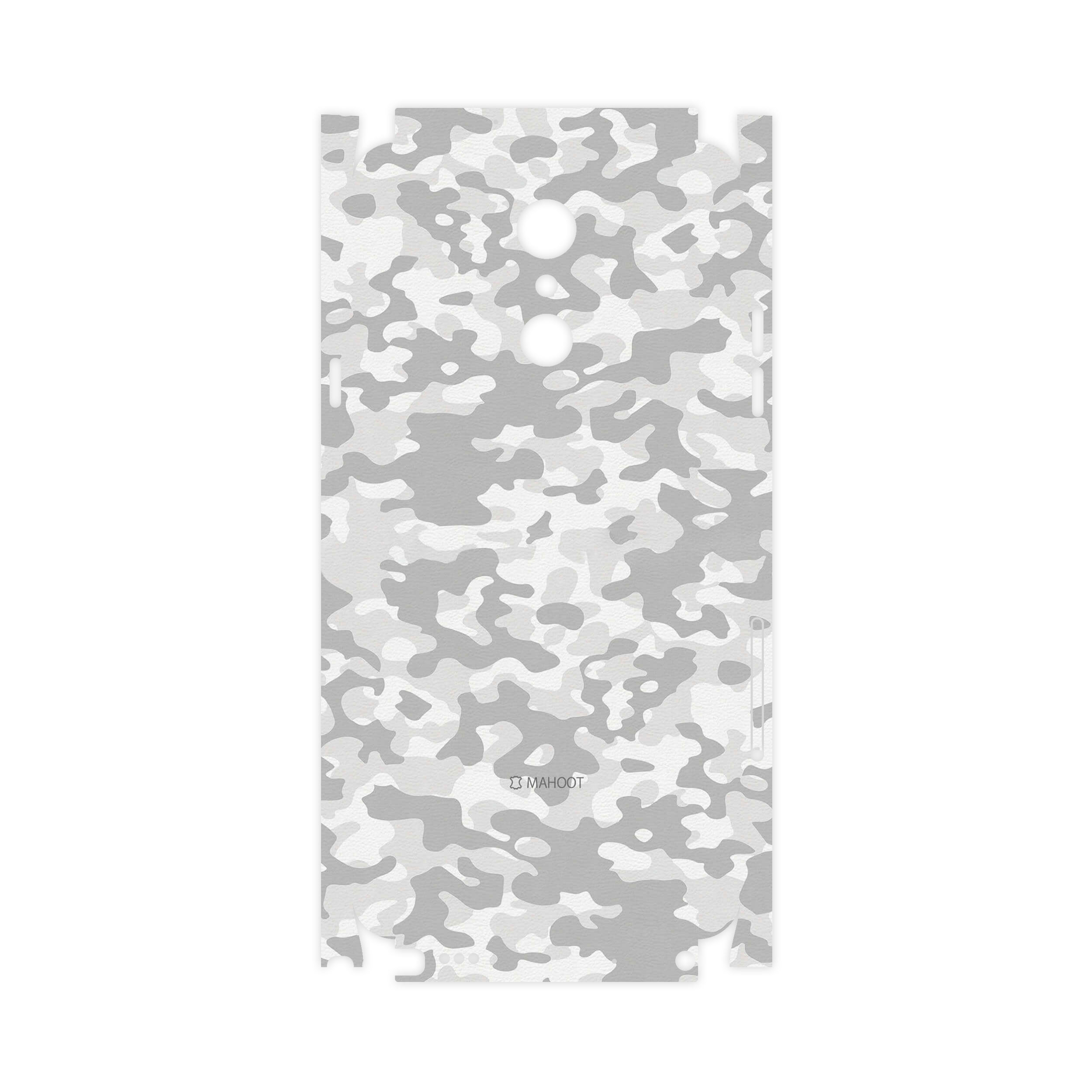 برچسب پوششی ماهوت مدل Army-Snow-FullSkin مناسب برای گوشی موبایل ال جی Q Stylus