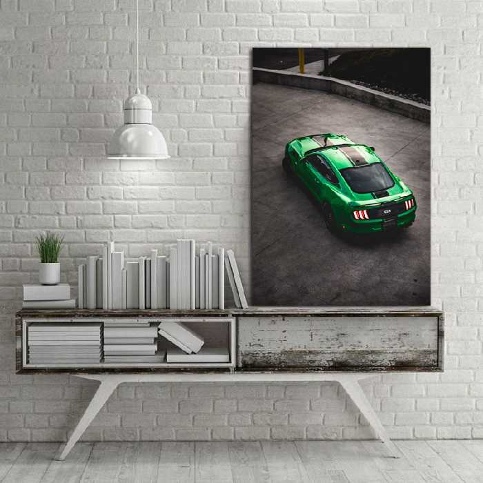 تابلو شاسی طرح ماشین مدل فورد موستانگ کد 761