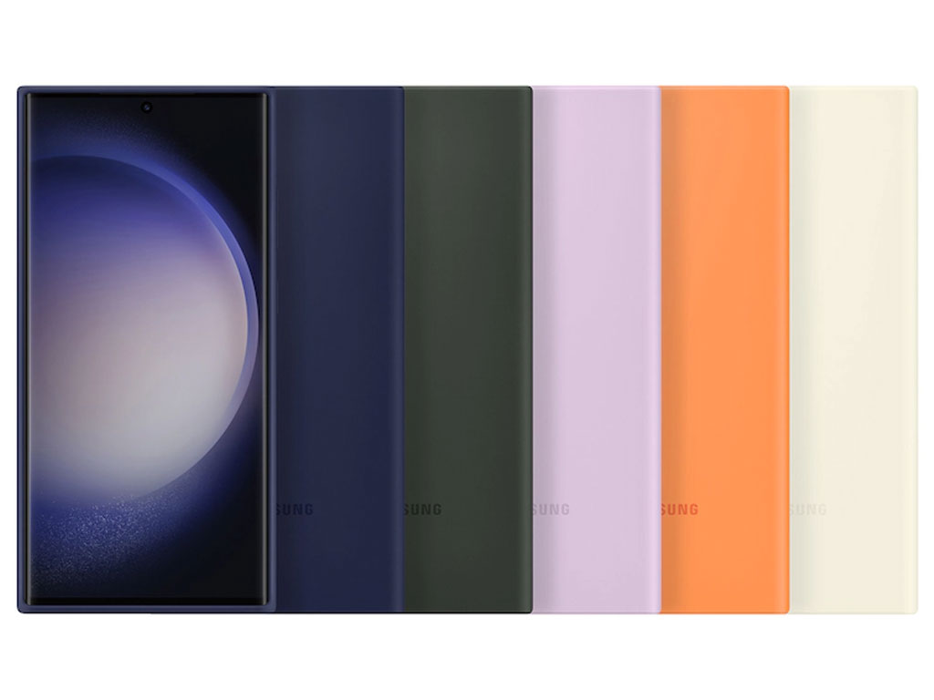 قاب محافظ اصلی گلکسی اس 23 اولترا سامسونگ SAMSUNG Protective Silicone Case Galaxy S23 Ultra