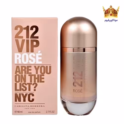 عطر کارولینا هررا 212 وی آی پی رز | قیمت Carolina Herrera 212 VIP Rose | موناکوپرفیوم