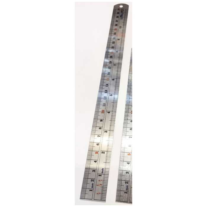 خط کش فلزی 30 سانتی درجه یک ضخیم 