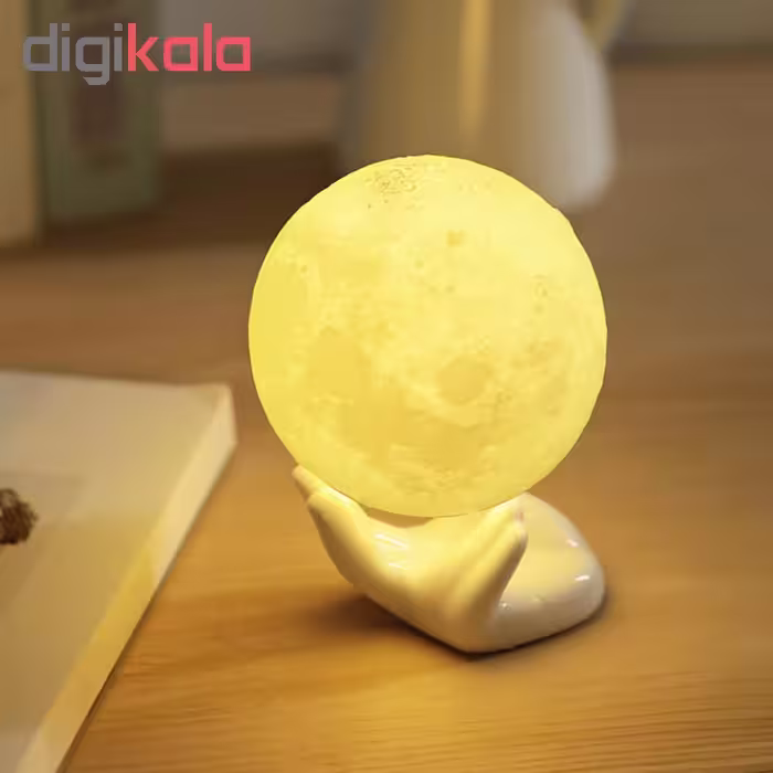 چراغ خواب طرح کره ماه کد BMK012