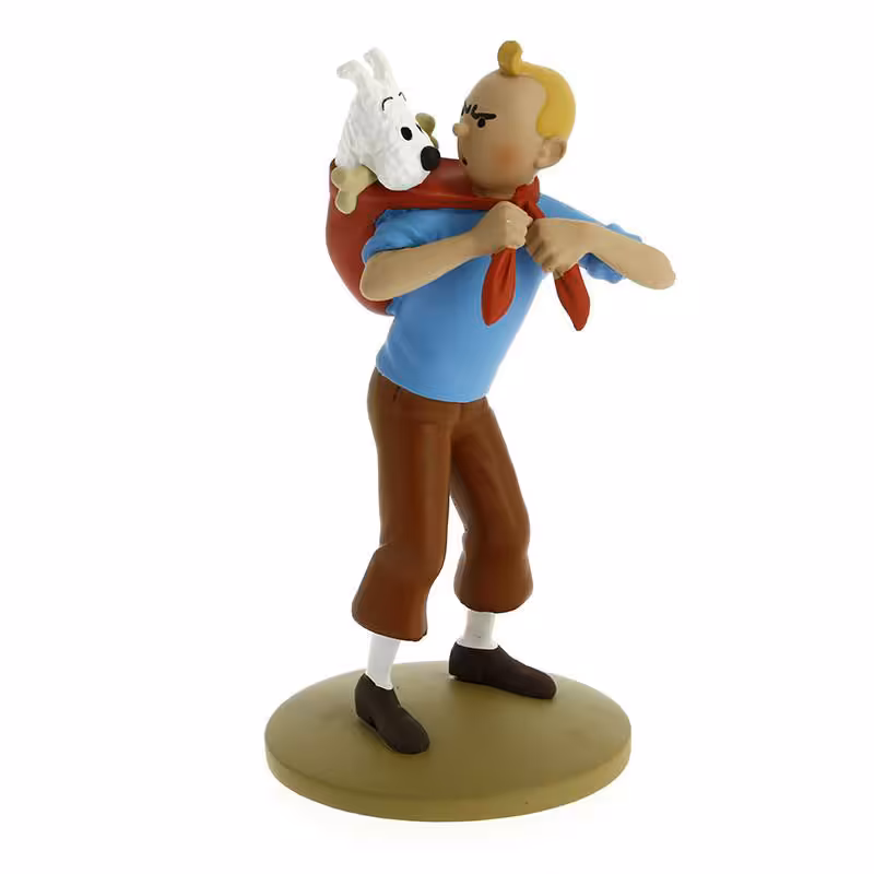 فیگور مدل Tintin fetches Snowy