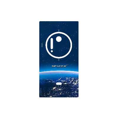 برچسب پوششی ماهوت مدل Space X مناسب برای گوشی موبایل نوکیا Lumia 1020