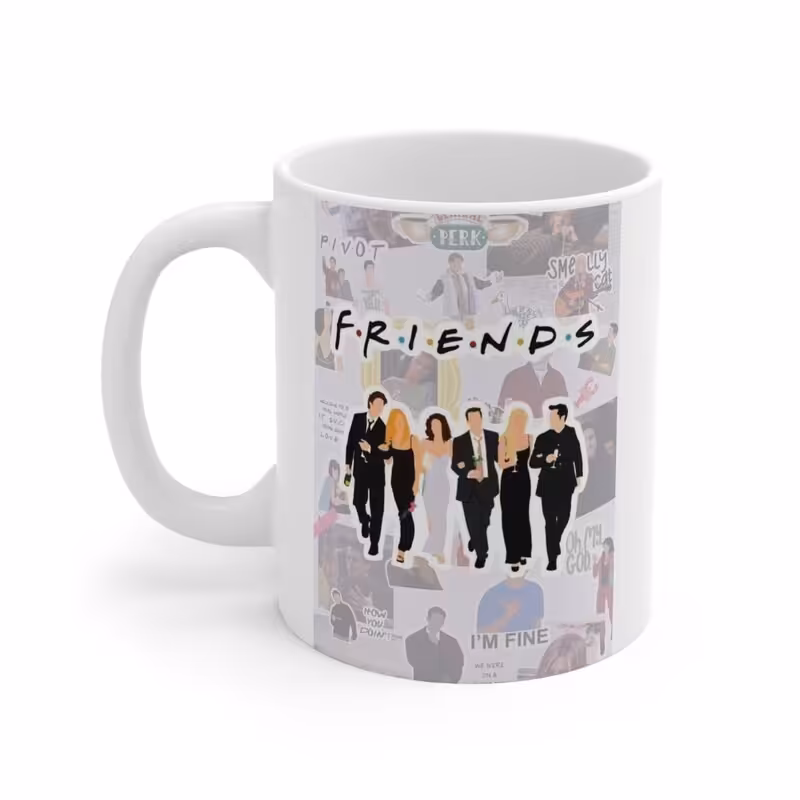 ماگ طرح سریال فرندز دوستان Series Friends TvمدلNM1135