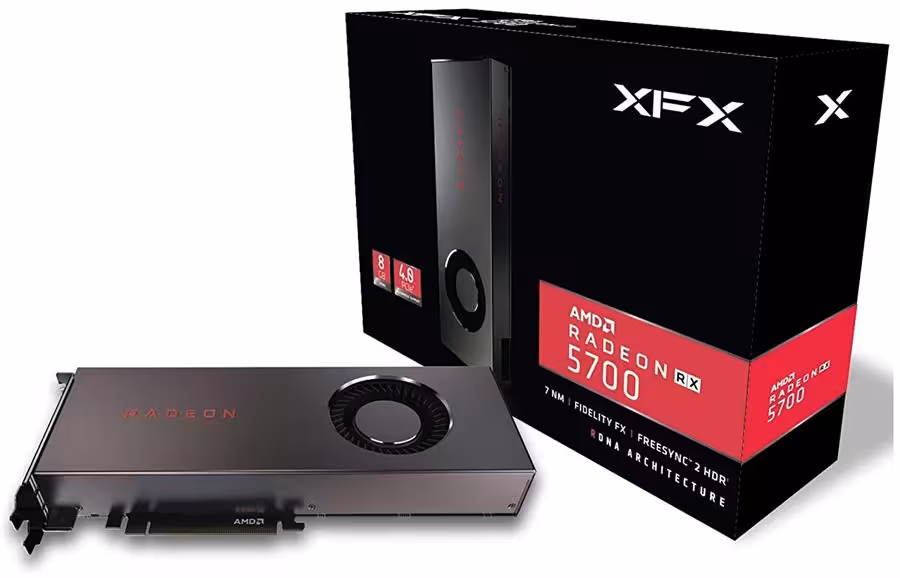 کارت گرافیک ایکس اف ایکس مدل آر ایکس 5700  با حافظه 8 گیگابایت