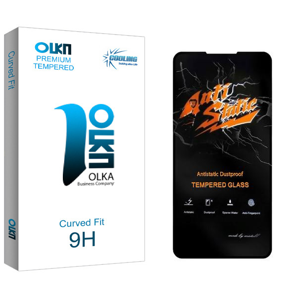 محافظ صفحه نمایش کولینگ مدل Olka Anti Static مناسب برای گوشی موبایل سامسونگ Galaxy M51 | کالا برتری