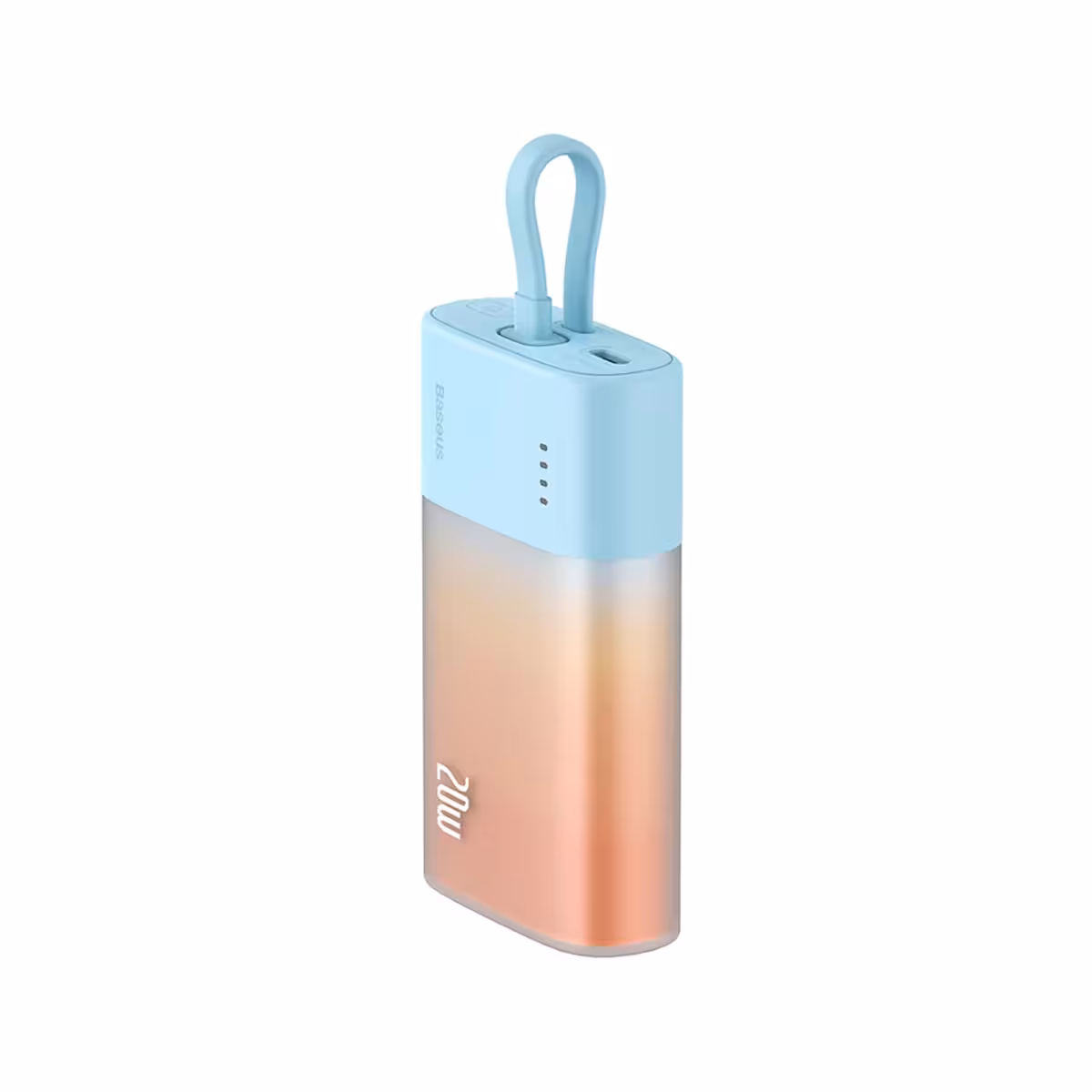 پاوربانک باسئوس مدل Popsicle ظرفیت 5200 میلی آمپر ساعت