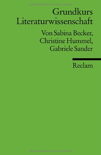 خرید و دانلود نسخه کامل کتاب Grundkurs Literaturwissenschaft - Pdf