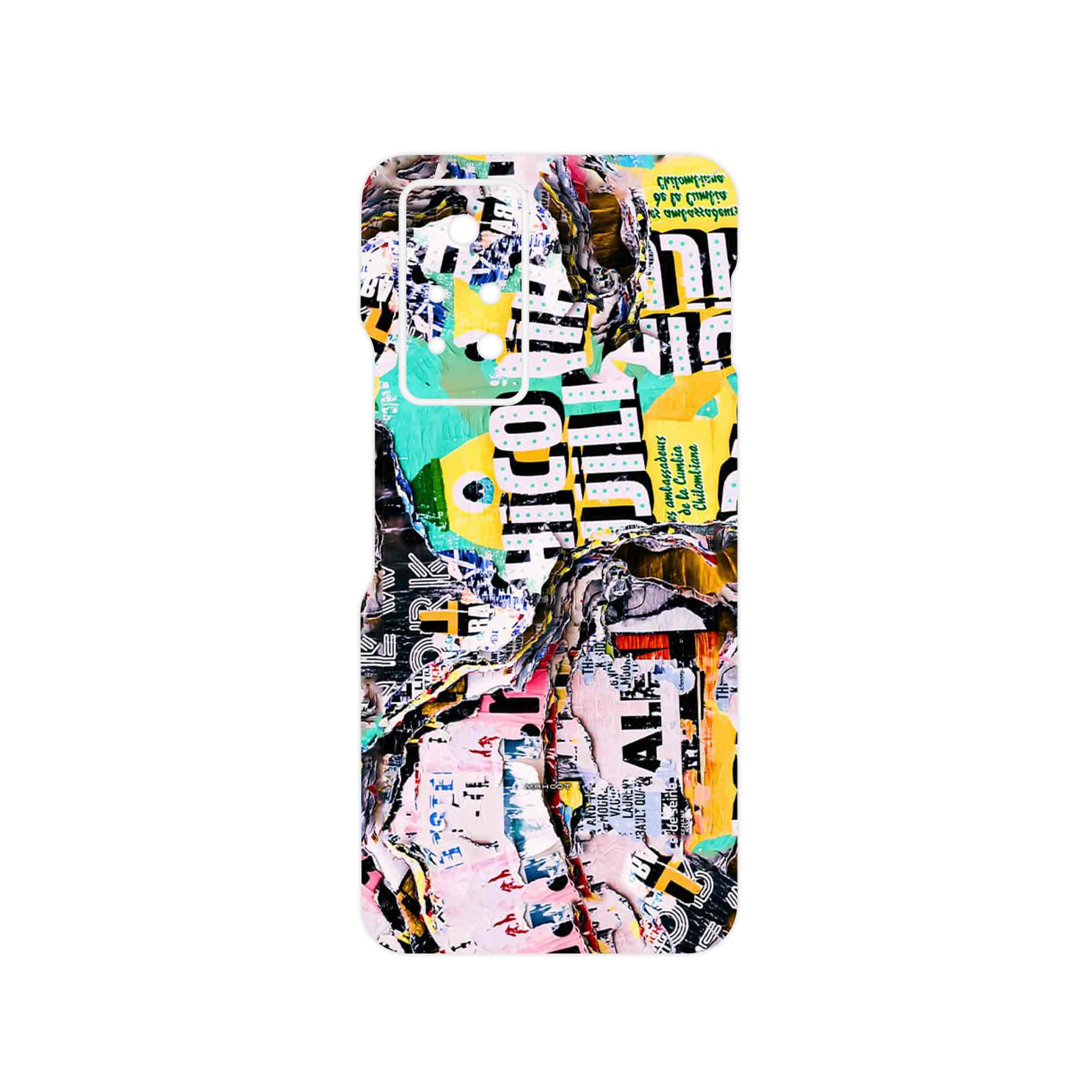 برچسب پوششی ماهوت مدل Collage of Teared Paper مناسب برای گوشی موبایل اینفینیکس Note 11 Pro