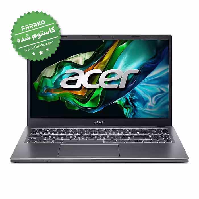 لپ تاپ ایسر Aspire 5 A515 با نمایشگر 15.6 اینچ، پردازنده Core i7 1255U، رم 12GB، حافظه 512GB SSD، گرافیک 2GB MX550