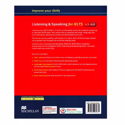 کتاب Improve Your Skills Listening And Speaking For IELTS اثر Barry Cusack And Sam McCarter انتشارات الوندپویان دو جلدی