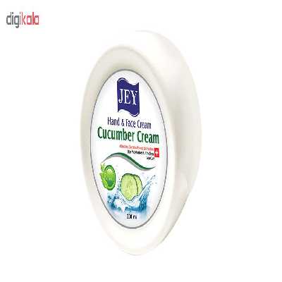 کرم دست و صورت جی مدل خیار حجم 200 میلی لیتر