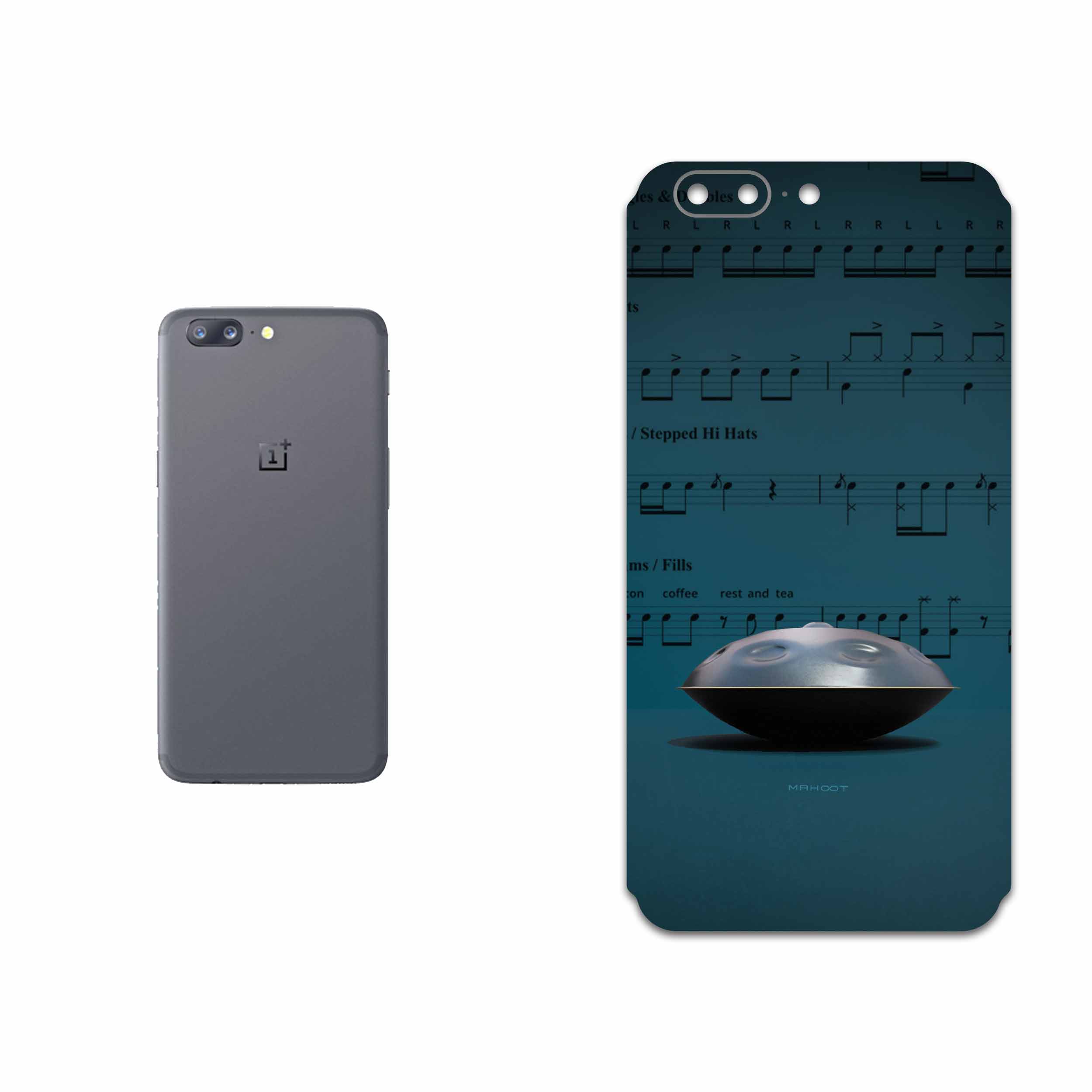 برچسب پوششی ماهوت مدل Hang Instrument مناسب برای گوشی موبایل وان پلاس 5