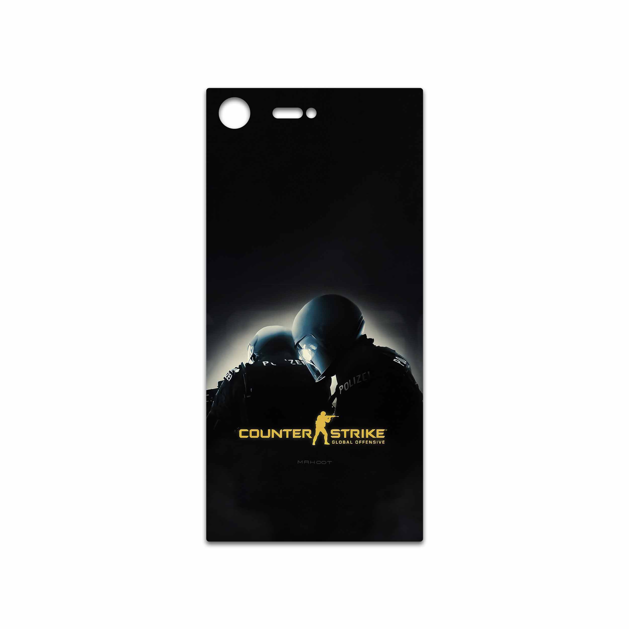 برچسب پوششی ماهوت مدل Counter-Strike مناسب برای گوشی موبایل سونی Xperia XZ Premium