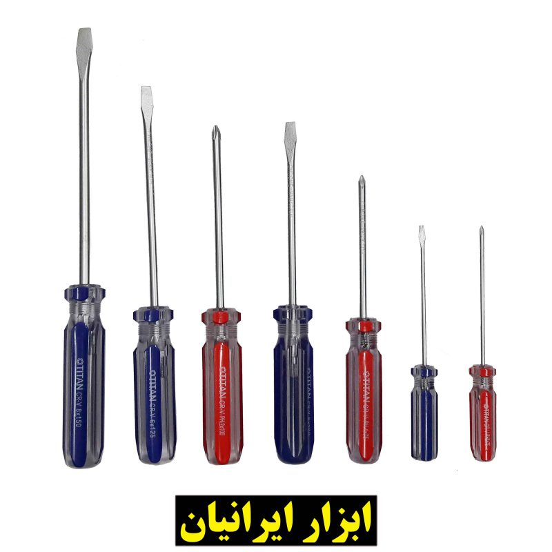 پیچ گوشتی 7 عددی تیتان