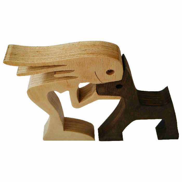 دکوری طرح آدمک مدل at16 مجموعه دو عددی