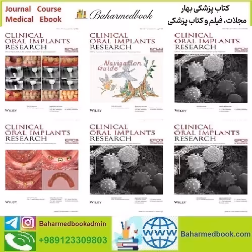 Clinical Oral Implants Research 2022 Full Archives TRUE PDF