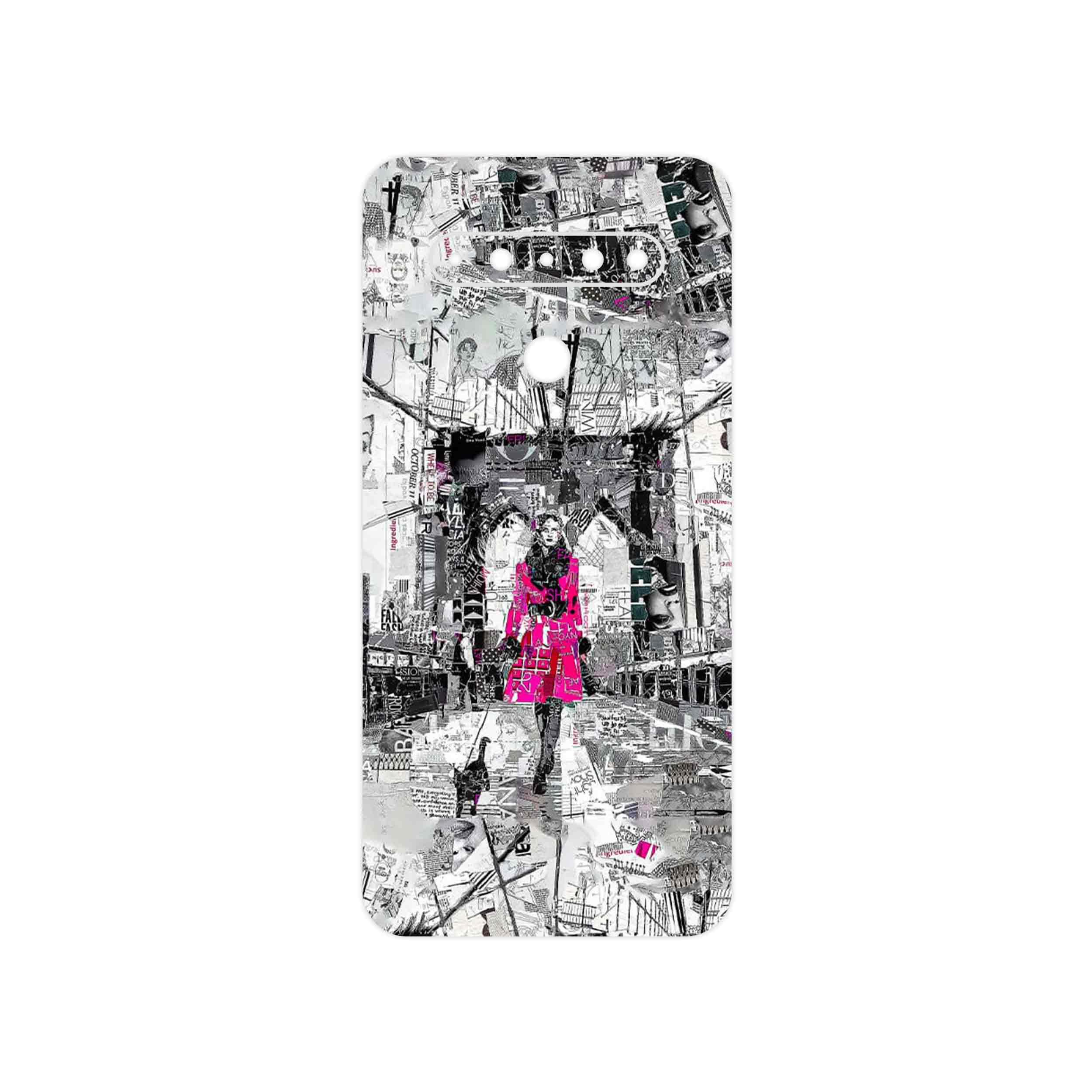 برچسب پوششی ماهوت مدل Collage of Catwalk Bridge مناسب برای گوشی موبایل ال جی K61