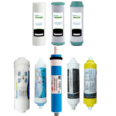 فیلتر دستگاه تصفیه کننده آب مدل FSR-8A مجموعه 8 عددی