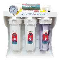 دستگاه تصفیه آب آکوا 7 مرحله ای قلیایی ساز وقلیایی با پمپ سنگین مسی  یک سال گارانتی طلایی بازرگانی ماهان تصویه تسویه