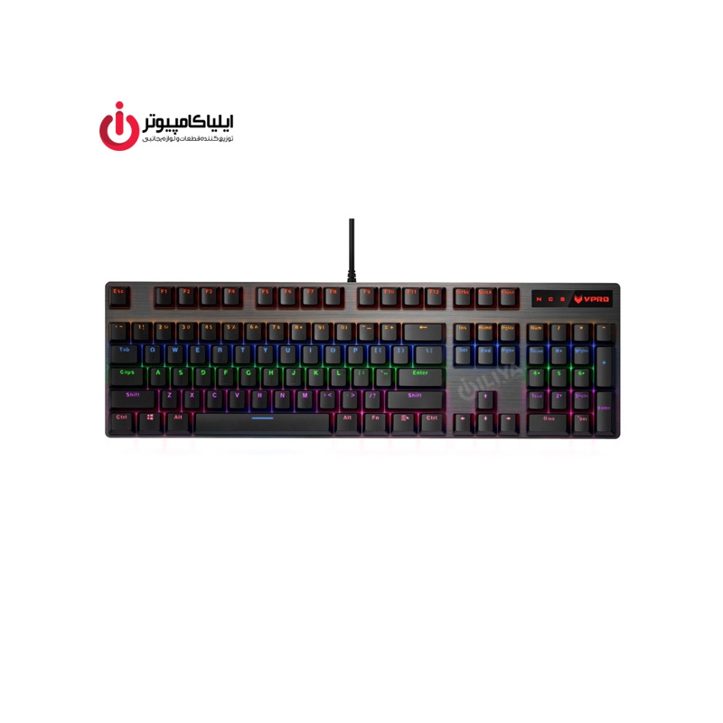 کیبورد مکانیکال مخصوص بازی رپو مدل V500 PRO