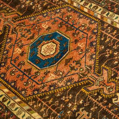 فرش دستبافت دو و نیم متری مدل همدان کد 49.580