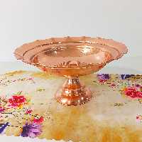 میوه خوری تمام دست ساز مسی  چکشی زنجان رنگ ثابت تضمینی (نانو شده) 
