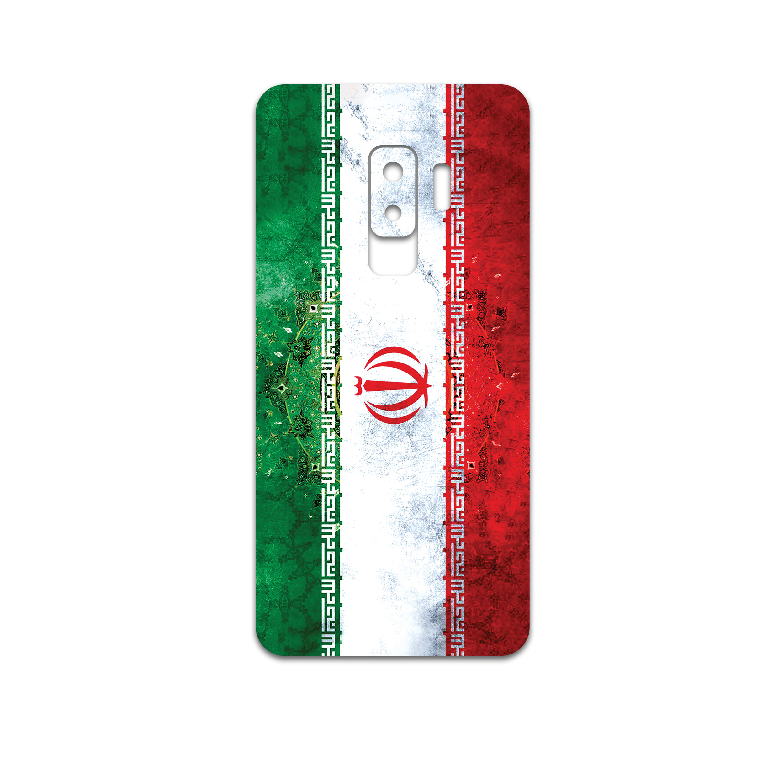 برچسب پوششی ماهوت مدل IRAN-Flag-1 مناسب برای گوشی موبایل سامسونگ Galaxy S9 Plus